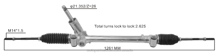 Car Parts Canada Online NV4L2713 Power Steering Rack 42514718 42514719 95316174 42351614 94537903 95522126 95521793 900814 94537904 95915223 CHEVROLET