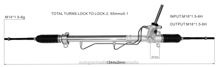 Car Parts Canada Online NV4L2723 Power Steering Rack 22930456 CHEVROLET