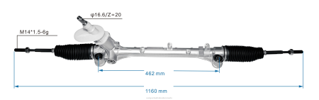 Car Parts Wholesale Suppliers NV4L2718 Power Steering Rack 26310429 CHEVROLET