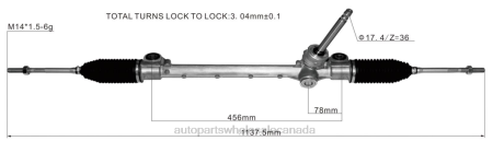 Car Parts Wholesale NV4L2831 Power Steering Rack 45502-BZ090 DAIHATSU