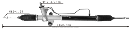Car Parts Wholesale Suppliers NV4L2828 Power Steering Rack 44200-BZ142 DAIHATSU