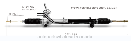 Auto Parts Canada Ontario NV4L2677 Power Steering Rack E3B13200A1B J7BZ3504P FORD