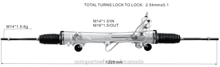 Car Parts Canada Online NV4L2693 Power Steering Rack 2R3Z-3504-BARM FORD