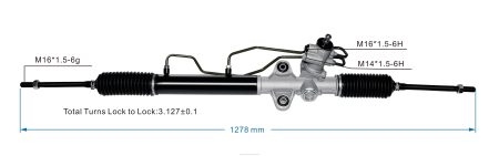 Auto Parts Wholesale NV4L2780 Power Steering Rack 577004F000 7134486001 HYUNDAI/KIA