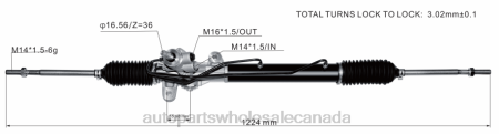 Car Parts Canada NV4L2782 Power Steering Rack 57700-1C100 57700-1C080 HYUNDAI/KIA
