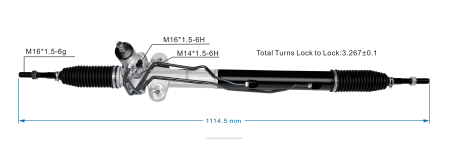 Car Parts Wholesale NV4L2741 Power Steering Rack 57700-2B000 57700-2B200 HYUNDAI/KIA