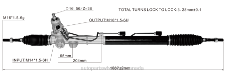 Car Parts Wholesalers Near Me NV4L2759 Power Steering Rack 57700-3K230 HYUNDAI/KIA