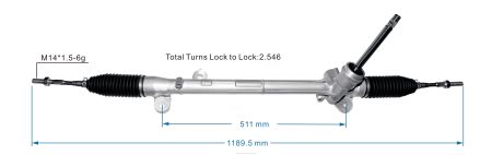 Auto Parts Canada Ontario NV4L2647 Power Steering Rack KB7W-32-110A MAZDA