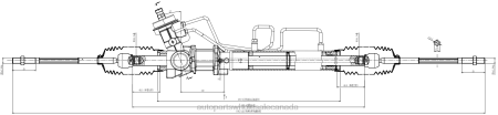 Car Parts Wholesalers Near Me NV4L2659 Power Steering Rack GA2A-32-110N MAZDA