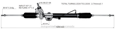 Car Parts Canada NV4L2562 Power Steering Rack MR961357 4410A323 MITSUBISHI