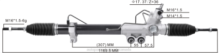 Car Parts Wholesale NV4L2581 Power Steering Rack 49001-4KH0A 49001-4KH1A 49001-4KD0A 49001-4KD1A NISSAN
