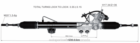 Car Parts Wholesale NV4L2591 Power Steering Rack 49001-1LB3B 49001-1LB2A 49001-1LB2B 49001-1LB3A NISSAN