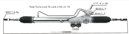 Car Parts Wholesalers Near Me NV4L2589 Power Steering Rack 49001-5ZP0A NISSAN