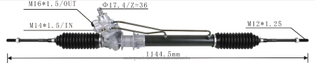 Car Parts Wholesalers Near Me NV4L2609 Power Steering Rack 49001-0M010 NISSAN
