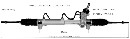 Auto Parts Canada Online NV4L2796 Power Steering Rack 93179549 7831985179 13292547 OPEL