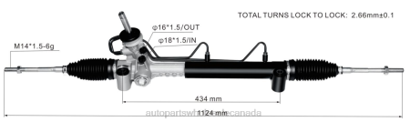 Automotive Parts Canada NV4L2795 Power Steering Rack 5900252 93303426 OPEL