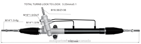 Car Parts Wholesale Suppliers NV4L2668 Power Steering Rack PW920775 PROTON/PERODUA