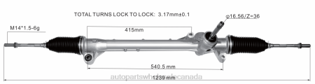 Car Parts Wholesalers Near Me NV4L2849 Power Steering Rack 10180850 ROEWE