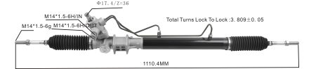 Car Parts Wholesale Suppliers NV4L2638 Power Steering Rack 48580-65D01 SUZUKI