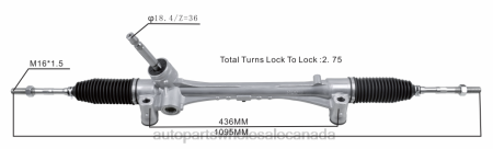 Auto Parts Canada Ontario NV4L2457 Power Steering Rack 45510-02420 45510-02840 TOYOTA