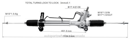 Auto Parts Canada Ontario NV4L2507 Power Steering Rack 44200-42110 TOYOTA