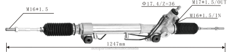 Car Parts Canada NV4L2462 Power Steering Rack 44200-60230 44200-60221 TOYOTA