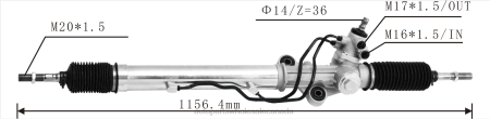 Car Parts Canada Online NV4L2463 Power Steering Rack 44250-60060 TOYOTA