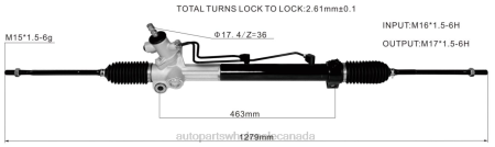 Car Parts Canada Online NV4L2473 Power Steering Rack 44250-48051 44250-48050 44200-48051 TOYOTA