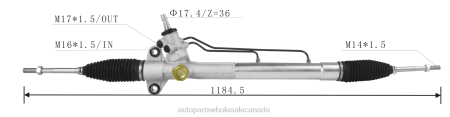 Car Parts Canada Online NV4L2513 Power Steering Rack 44200-BZ070-000 TOYOTA
