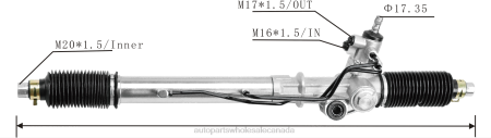 Car Parts Wholesale NV4L2501 Power Steering Rack 44250-60012 44200-60351 TOYOTA