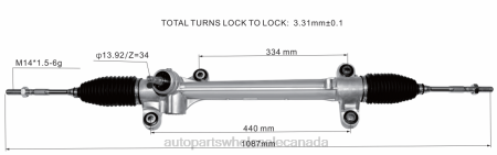 Car Parts Wholesale Suppliers NV4L2458 Power Steering Rack 45510-47030 45510-47020 TOYOTA
