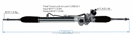 Car Parts Wholesale Suppliers NV4L2478 Power Steering Rack 44250-35020 44250-04010 TOYOTA