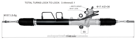 Car Parts Wholesalers Near Me NV4L2499 Power Steering Rack 44200-26560 TOYOTA