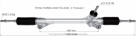 Car Parts Wholesalers Near Me NV4L2529 Power Steering Rack 45510-48020 TOYOTA