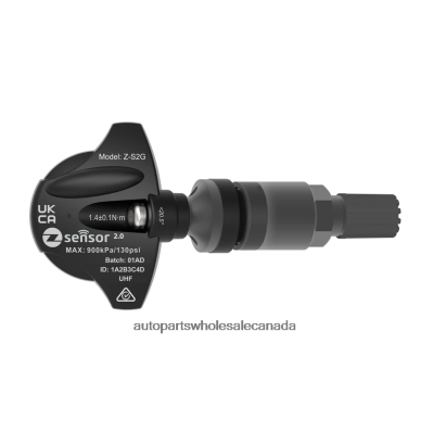 Mini OE Replacement TPMS Sensor - OE P/N 36106856209 Freq 433Mhz Car Parts Wholesalers Near Me 64D2R2027 Metal Valve Stem - Dark Gray